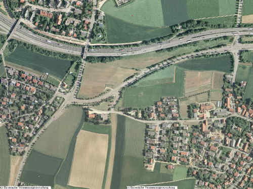 Luftbild der Bayerischen Vermessungsverwaltung